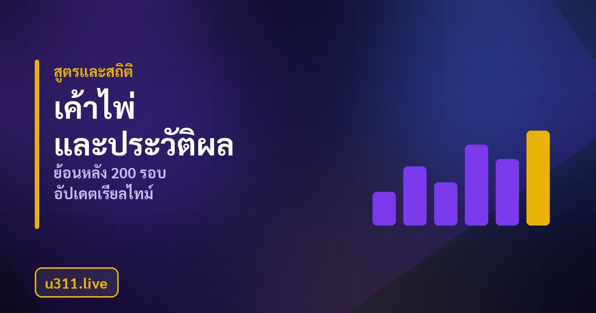 ค่าไพ่และการนับแต้มบาคาร่าฝั่งผู้เล่นเจ้ามือ u311
